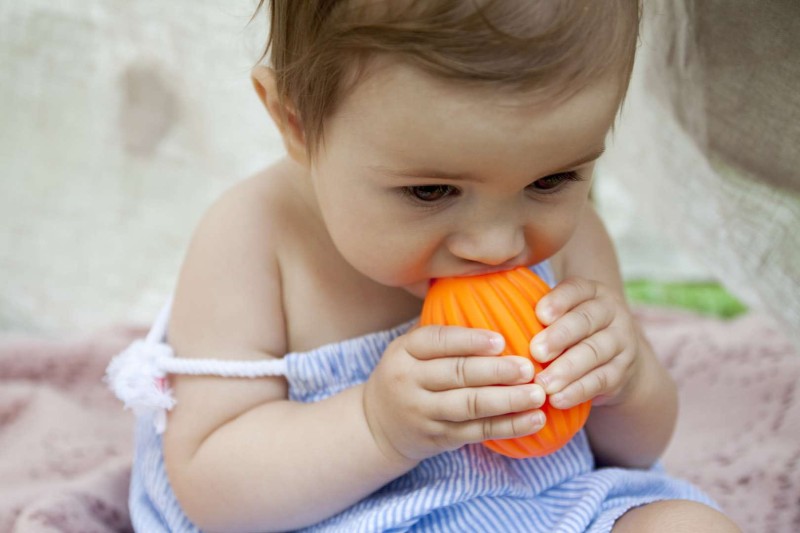 Rubberky piłeczka Sensoryczna jajo Mom's Care