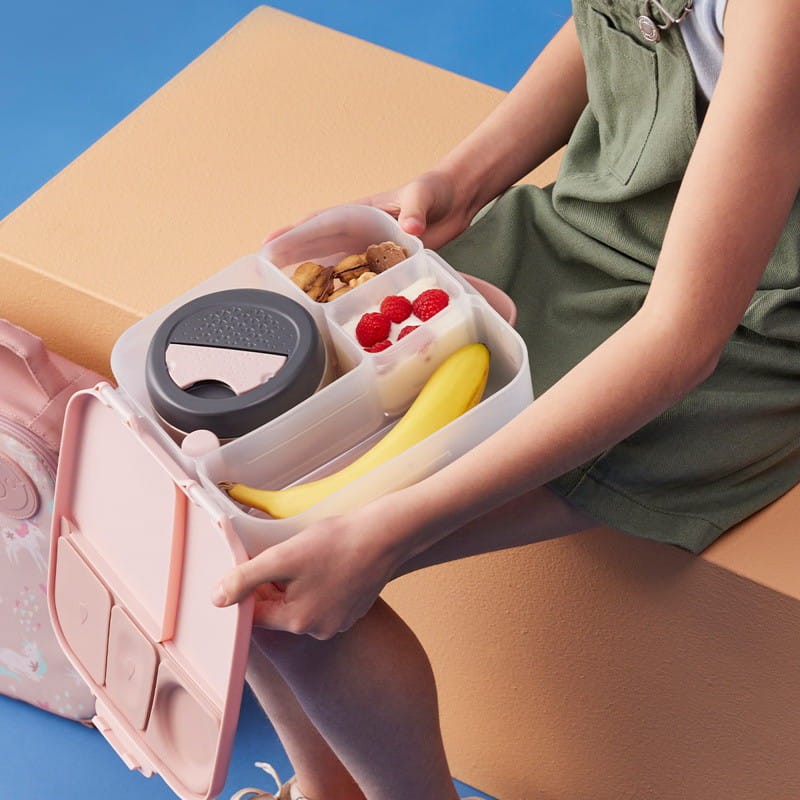 Duża śniadaniówka z przegródkami Lunchbox Blush Crush b.box