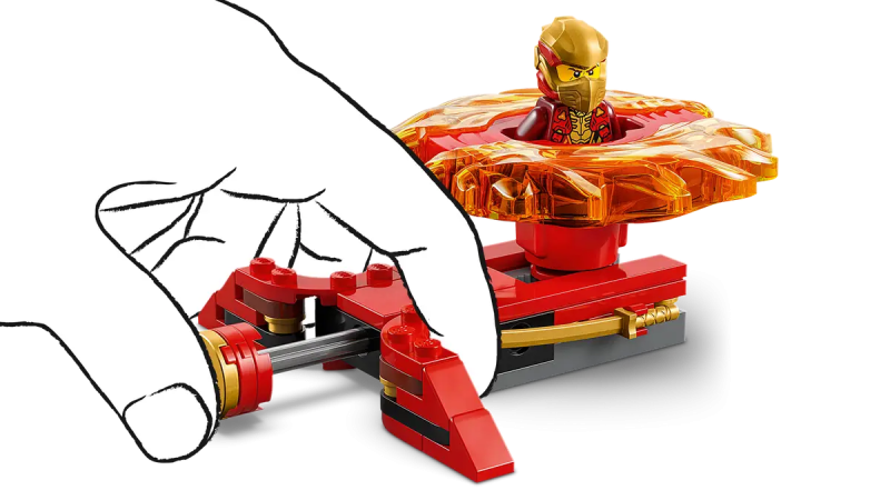 Lego NINJAGO 71823 Smoczy spinner Spinjitzu Kaia