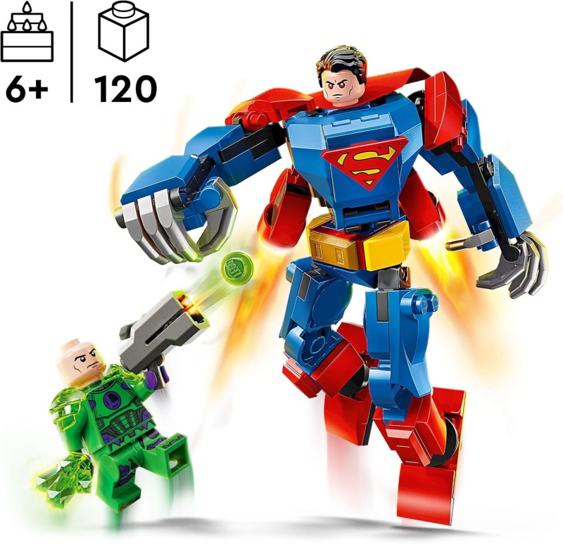 Lego 76302 Mech Supermana kontra Lex Luthor