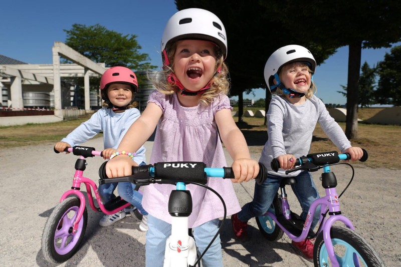 Rowerek biegowy dla dziecka od 2 lat niebieski Puky LR M