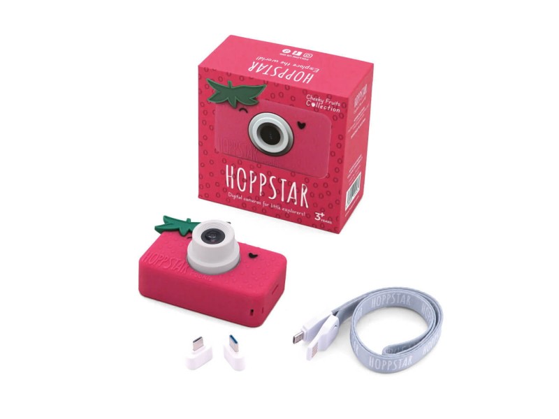 Hoppstar aparat fotograficzny dla dzieci Rookie Truskawka