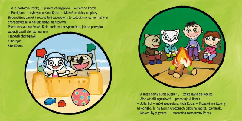 Kicia Kocia idzie na urodziny