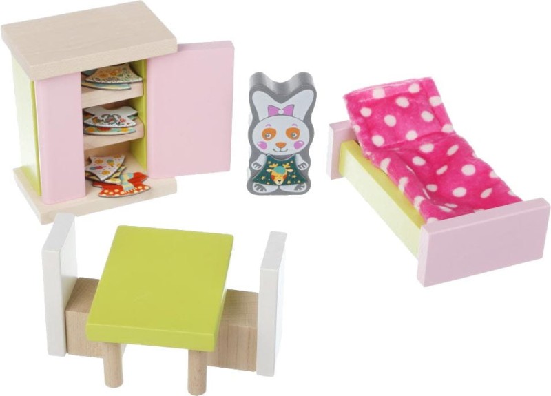 Drewniane mebelki sypialnia - Cubika