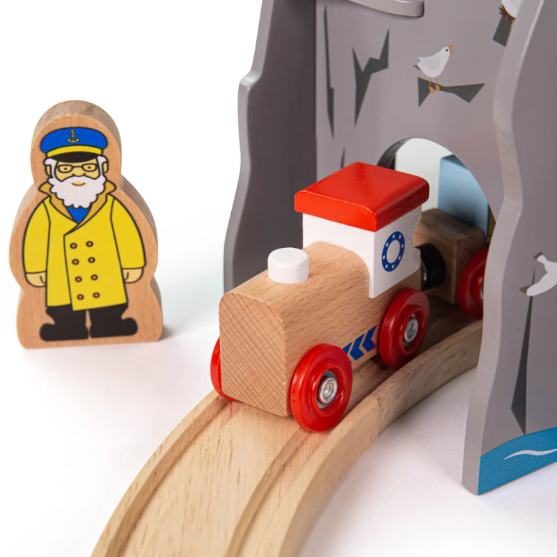 Latarnia Morska z tunelem kolejowym Bigjigs Rail