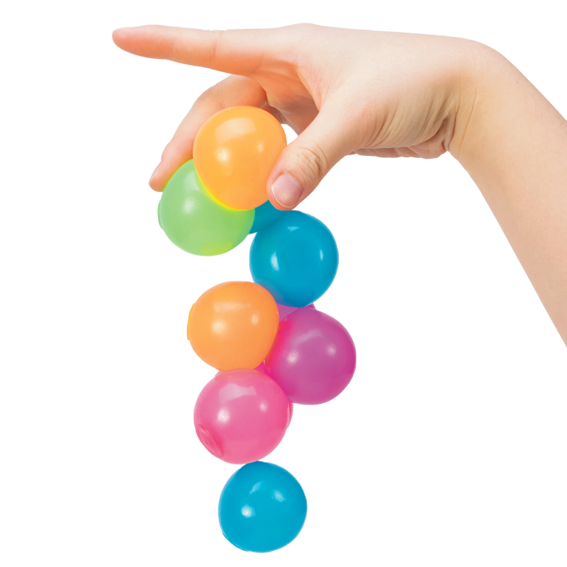 Przyczepne gniotki piłeczki świecące w ciemności 12x Stickums Needoh