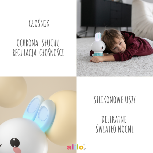 Alilo Króliczek Honey Bunny G6PRO niebieski