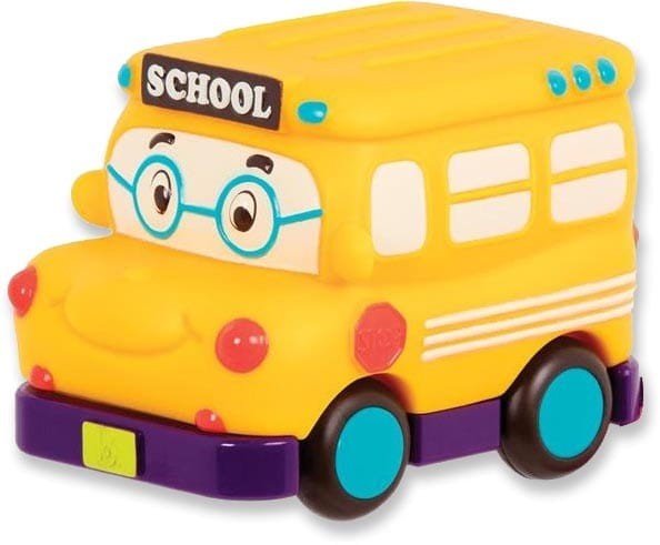 Miękkie Autko z Napędem Mini Wheeee-ls! Autobus  - B.toys