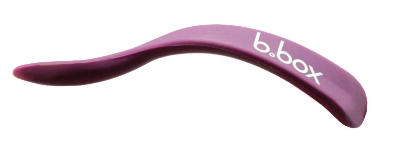B.box - zestaw dwóch silikonowych łyżeczek Baby Spoon róż