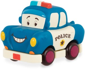 Miękkie Autko z Napędem Mini Wheeee-ls! wóz policyjny - B.toys