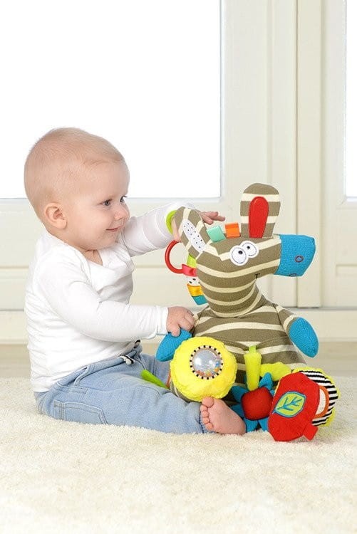 Dolce - zebra aktywizującą zabawka sensoryczna