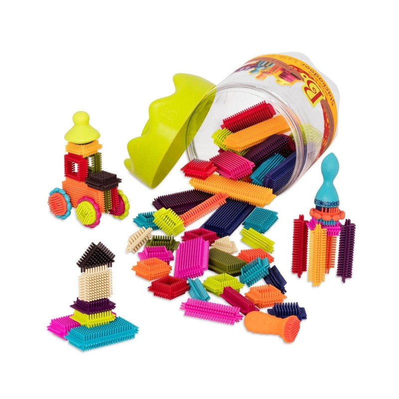 B.toys - klocki jeżyki w słoju Stackadoos in Jar
