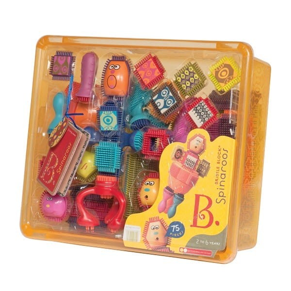 B.toys - klocki „jeżyki” z buźkami duży zestaw Spinaroos