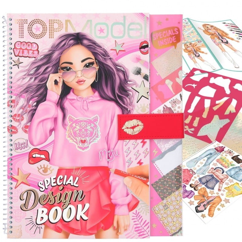Szkicownik Projektowanie Ubrań Special Design Book - Top Model
