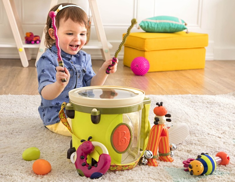 B.toys - bębenek z instrumentami Parum Pum Pum