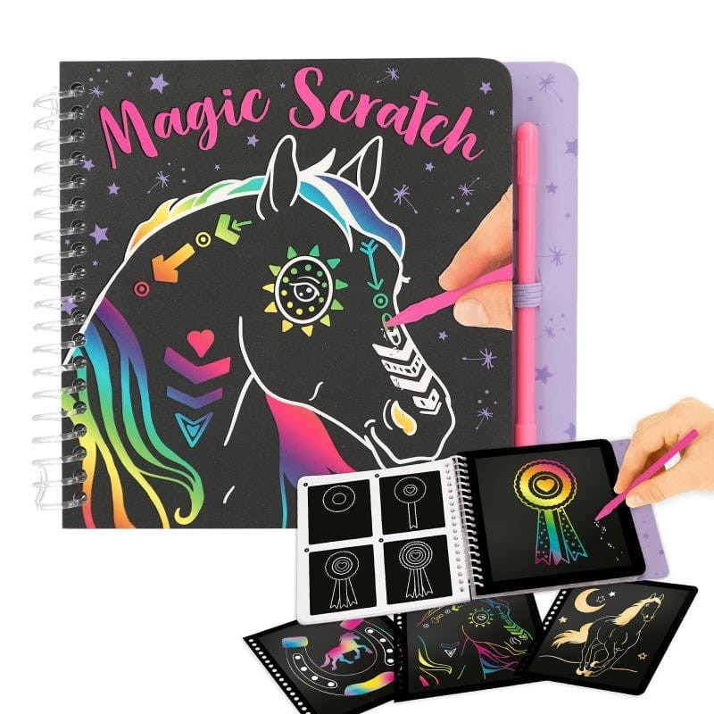 Zdrapywanka Konie Magic Scratch - Miss Melody