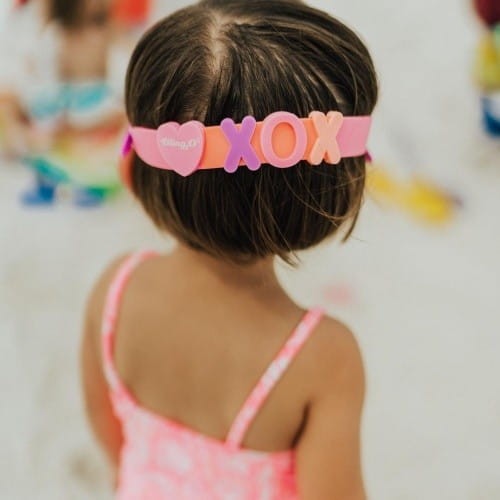 Bling2O - okularki do pływania Serduszka Buziaczki Uściski