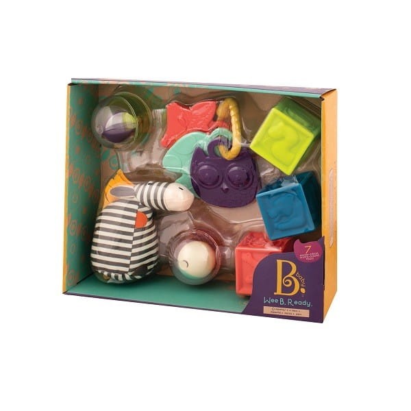 B.toys - zestaw prezentowy dla niemowląt Wee B. Ready