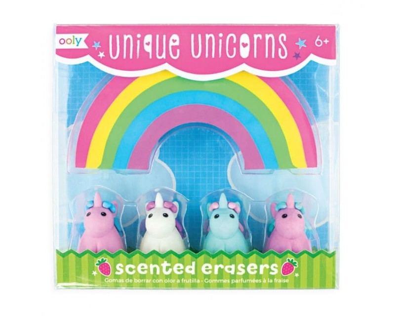 Ooly - gumki do mazania Unicorn 5 szt.