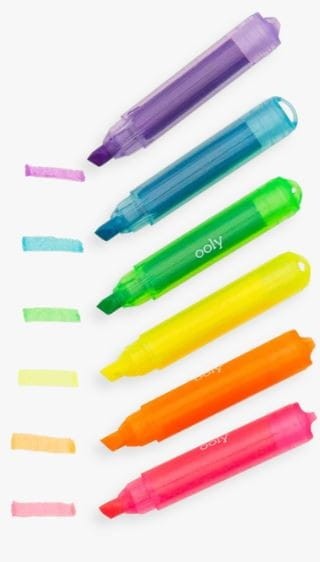 Ooly -pachnące mini flamastry neonowe 6 szt.