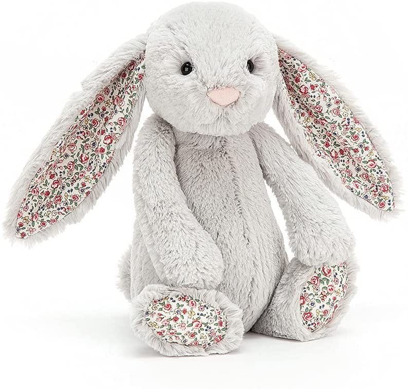 Pluszowy Królik 31 cm Szary Kolorowe Uszka - Jellycat