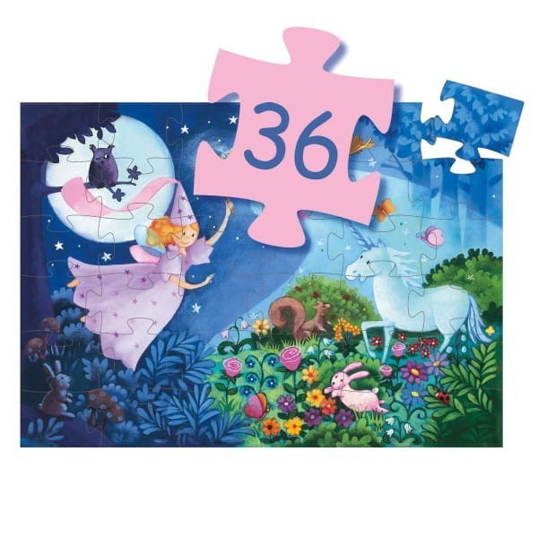 Puzzle 36 el. Wróżka - Djeco
