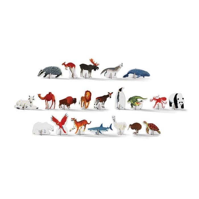 Puzzle 100 el. z Figurkami Odkryj Świat - Crocodile Creek