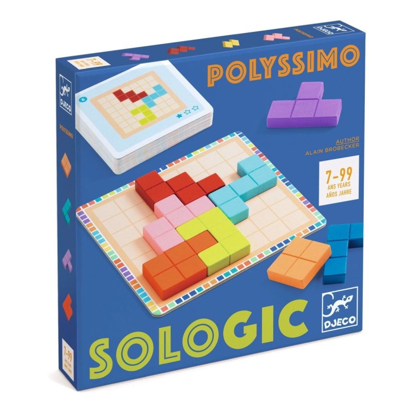Gra Układanka Logiczna Polyssimo - Djeco