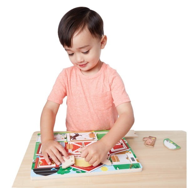 Tablica Motoryczna Farma - Melissa & Doug