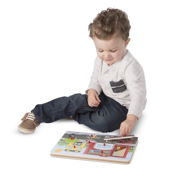 Puzzle Dźwiękowe Straż Pożarna - Melissa & Doug
