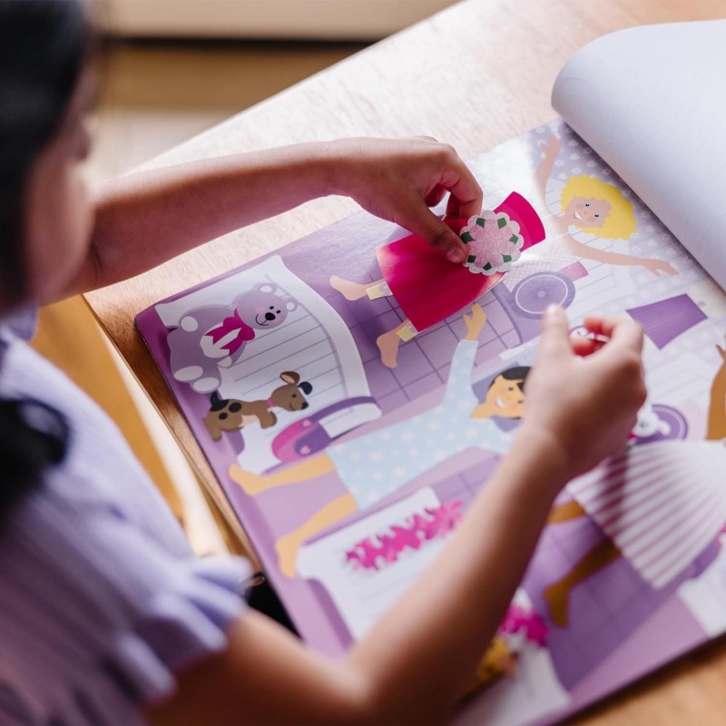 Wielorazowe Naklejki Ubrania - Melissa & Doug