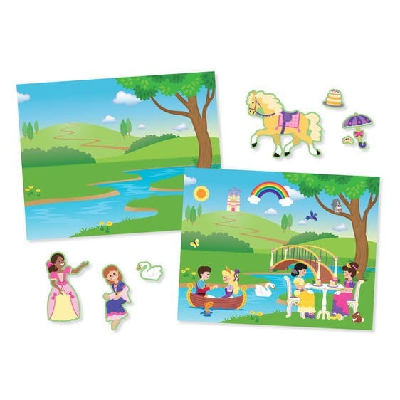 Wielorazowe Naklejki Zamek Księżniczek - Melissa & Doug