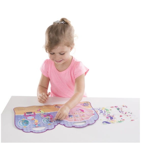 Wypukłe Naklejki Syrenki - Melissa & Doug