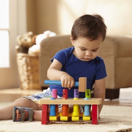 Drewniana Przebijanka z Młotkiem - Melissa & Doug