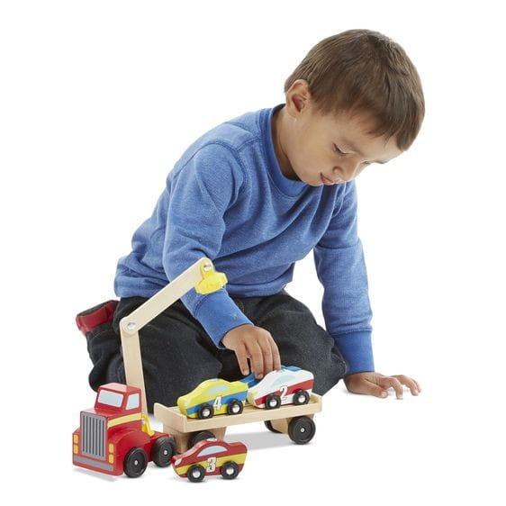 Ciężarówka z Ładowarką na Magnes - Melissa & Doug