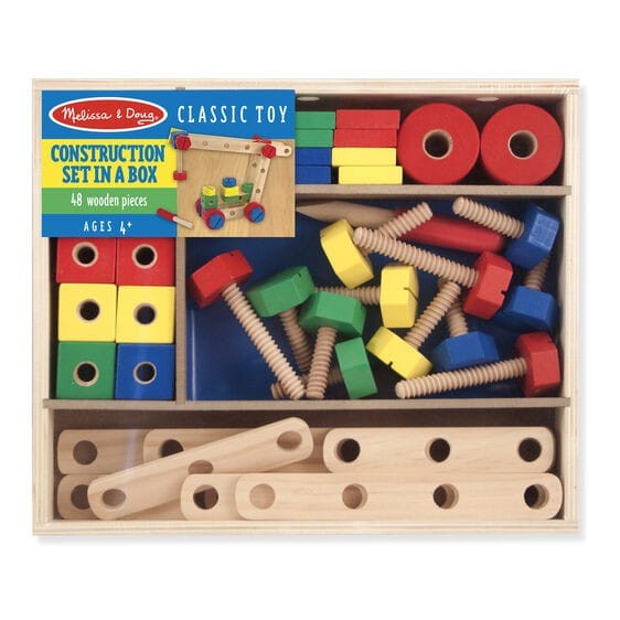 Zestaw Konstrukcyjny z Drewna - Melissa & Doug