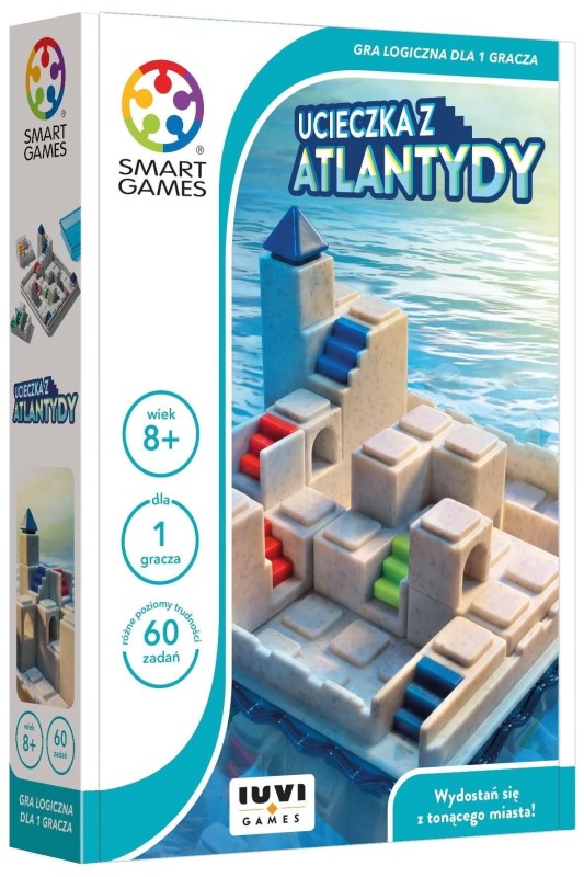 Gra logiczna dla dzieci 8+ Ucieczka z Atlantydy - Smart Games