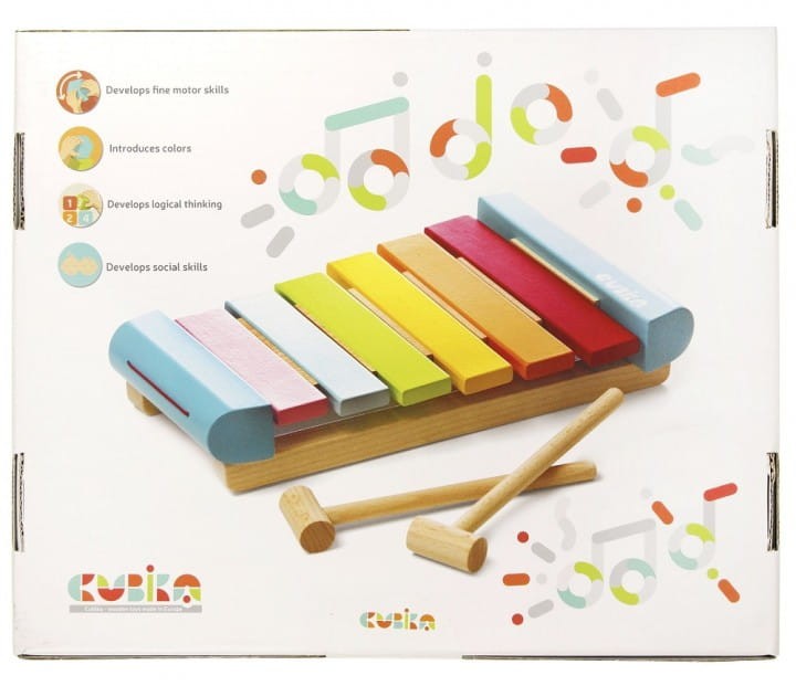 Cymbałki Drewniane - Cubika