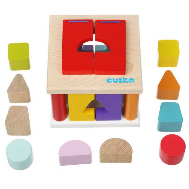 Drewniany Sorter Kształtów - Cubika
