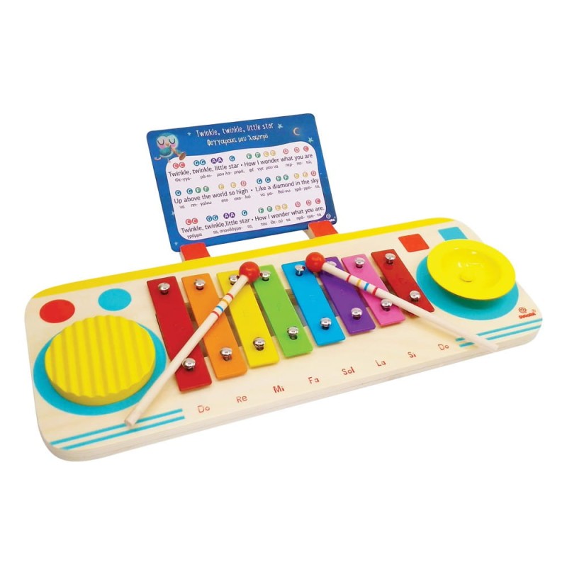 Radio Drewniane Cymbałki Metalofon - Svoora
