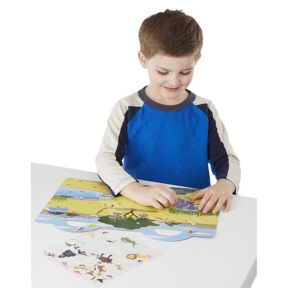Wypukłe Naklejki Safari - Melissa & Doug