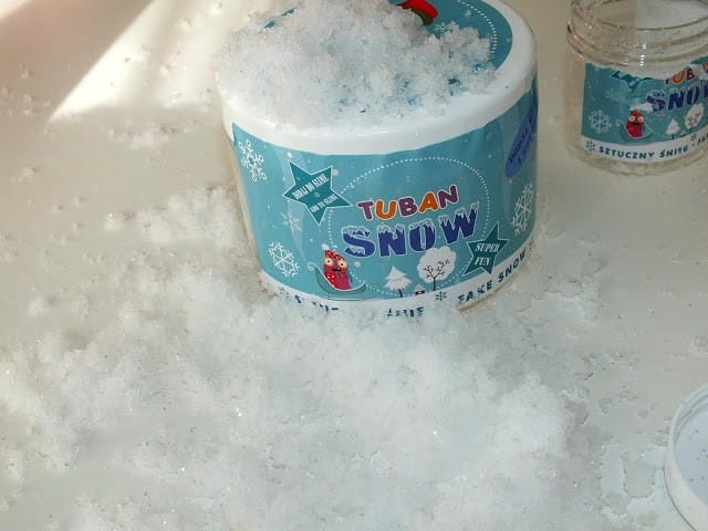 Sztuczny Śnieg 12g + Brokat - Tuban