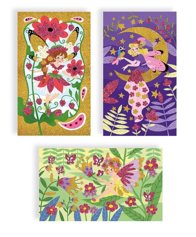 Zestaw Artystyczny Brokat Wróżki - Janod