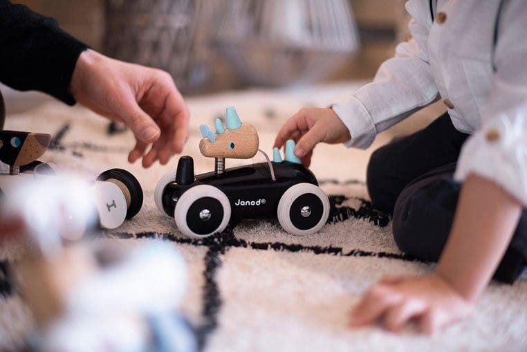 Drewniany Samochód w Stylu Retro Spirit Rony - Janod