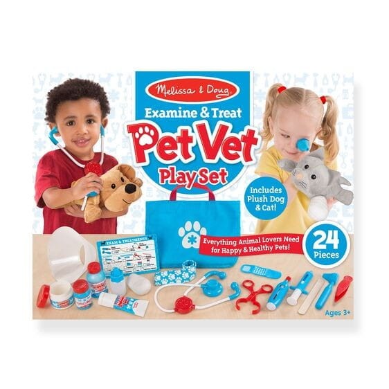 Klinika Weterynaryjna Zestaw do Opieki i Pielęgnacji Zwierząt  - Melissa & Doug