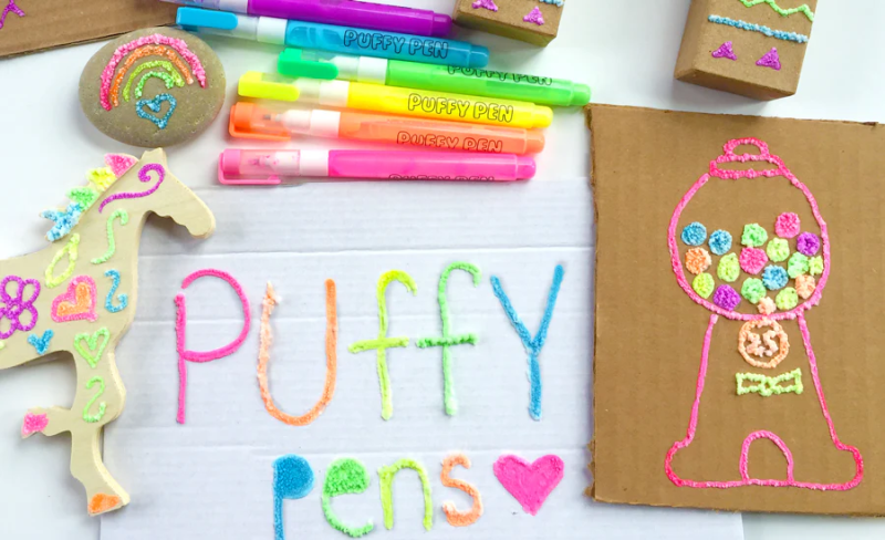 Puszyste Pisaki Efekt 3D Magic Puffy - Ooly