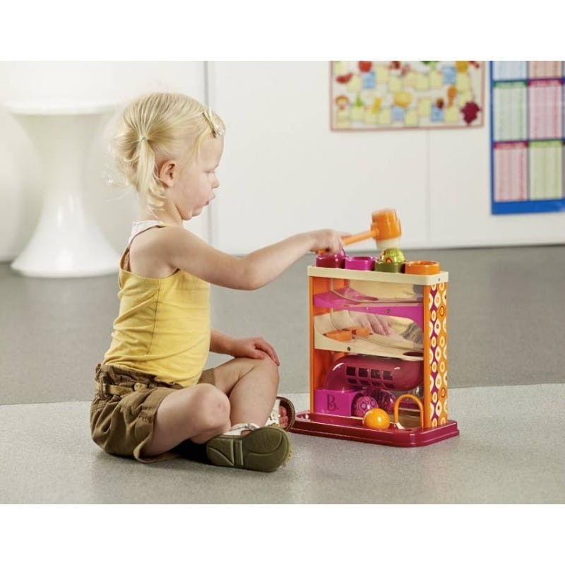 Kulodrom Sorter z Młotkiem Whacky Ball - b.toys