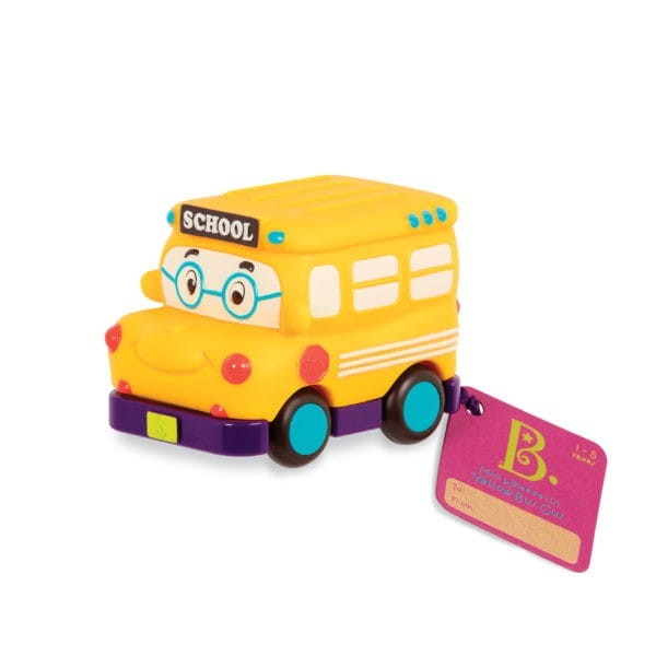 Miękkie Autko z Napędem Mini Wheeee-ls! Autobus  - B.toys