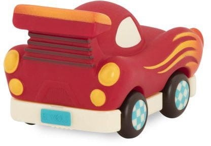 Miękkie Autko z Napędem Mini Wheeee-ls! Wyścigówka - B.toys