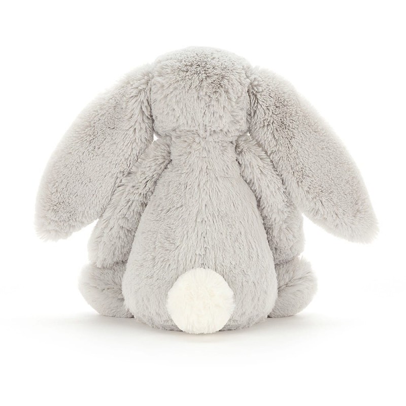 Pluszowy Króliczek 31 cm Szary Bashful Silver Bunny - Jellycat
